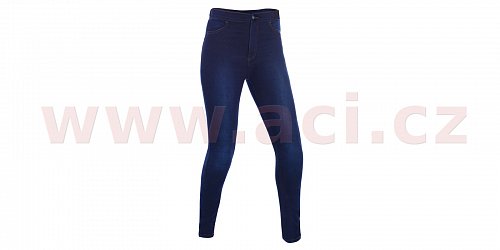 kalhoty JEGGINGS, OXFORD, dámské (legíny s Kevlar® podšívkou, modré indigo)